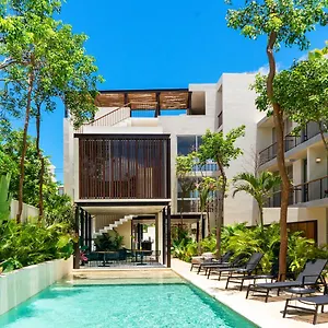 Private Pool And Roof For 3 In La Veleta Apartment Tulum